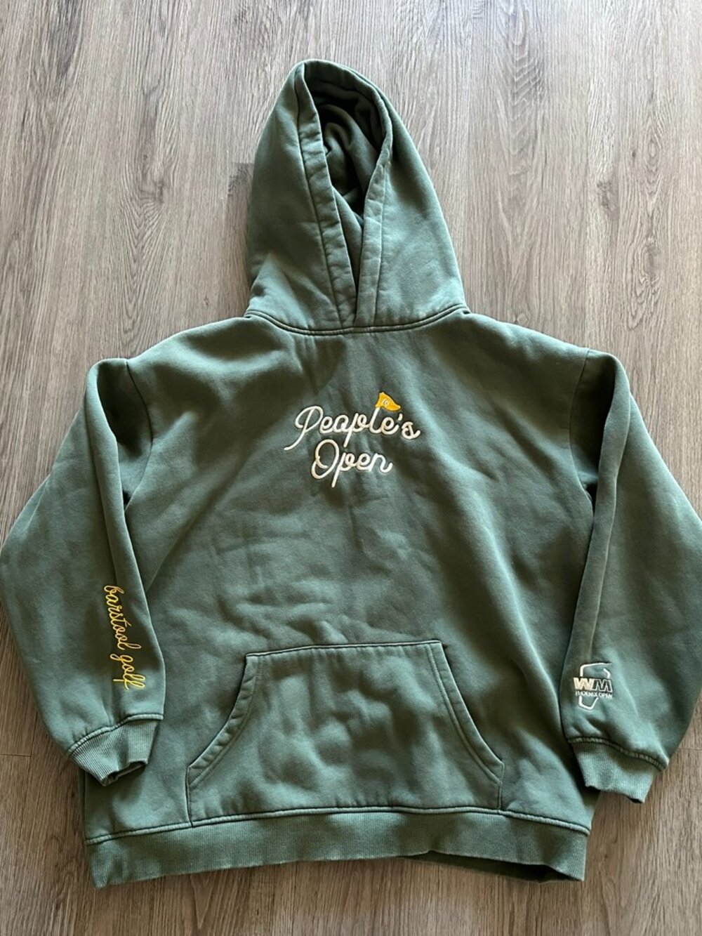 Waste Management Phoenix Open Oversized Hoody- Green - Barstool - Small